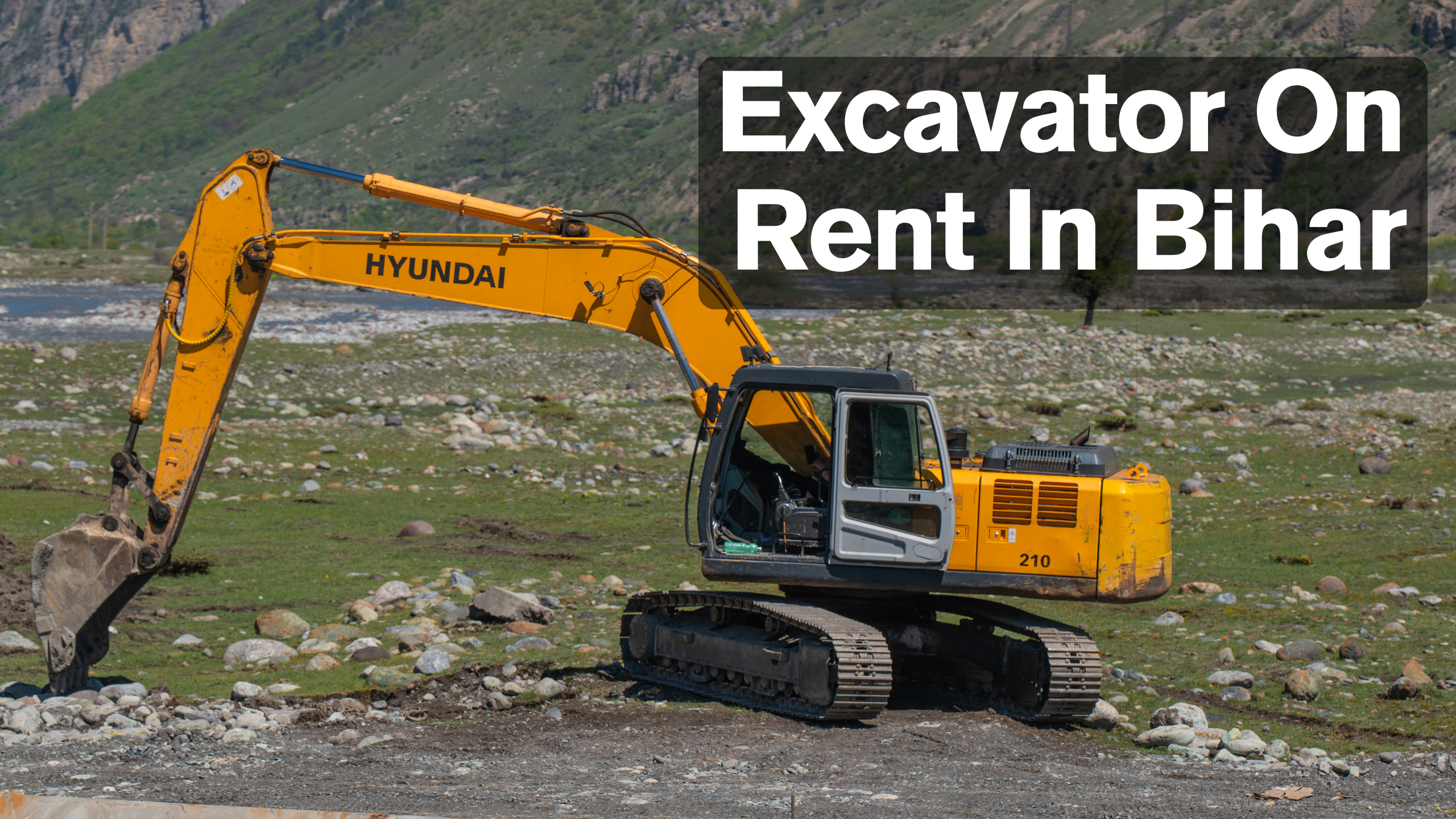 Excavator On Rent In Bihar | Hire Excavator | Call: 08601337722