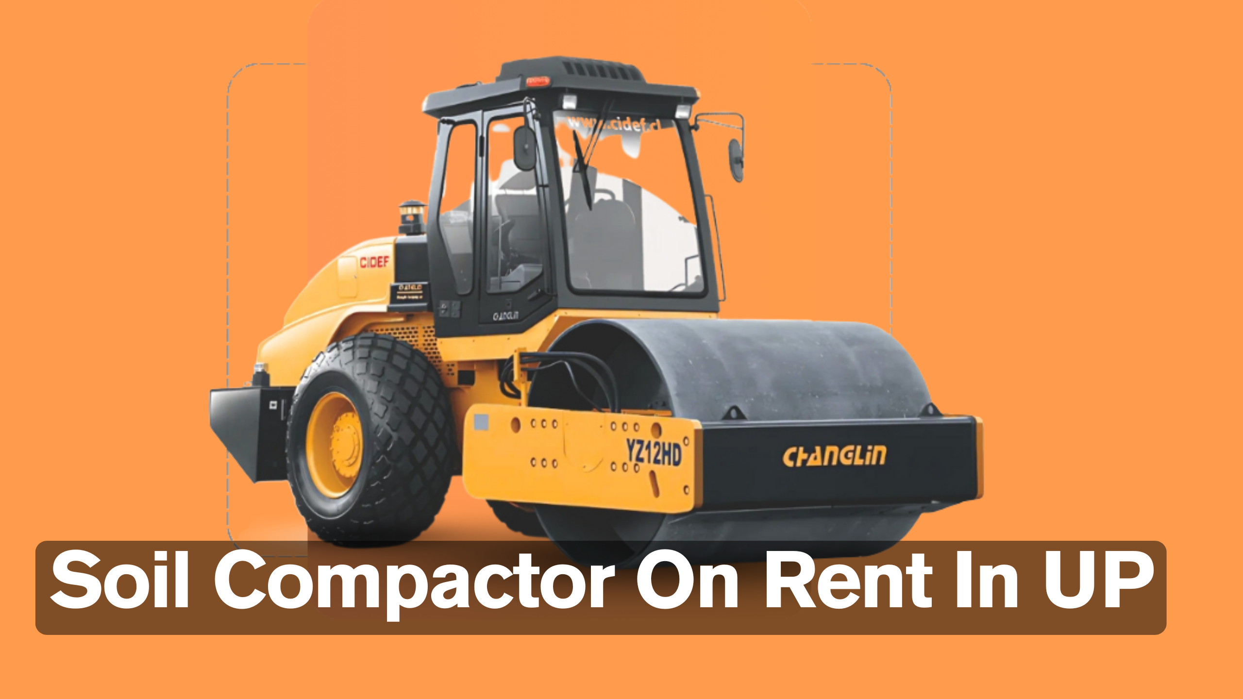 Soil Compactor On Rent In UP | Hire Soil Compactor
