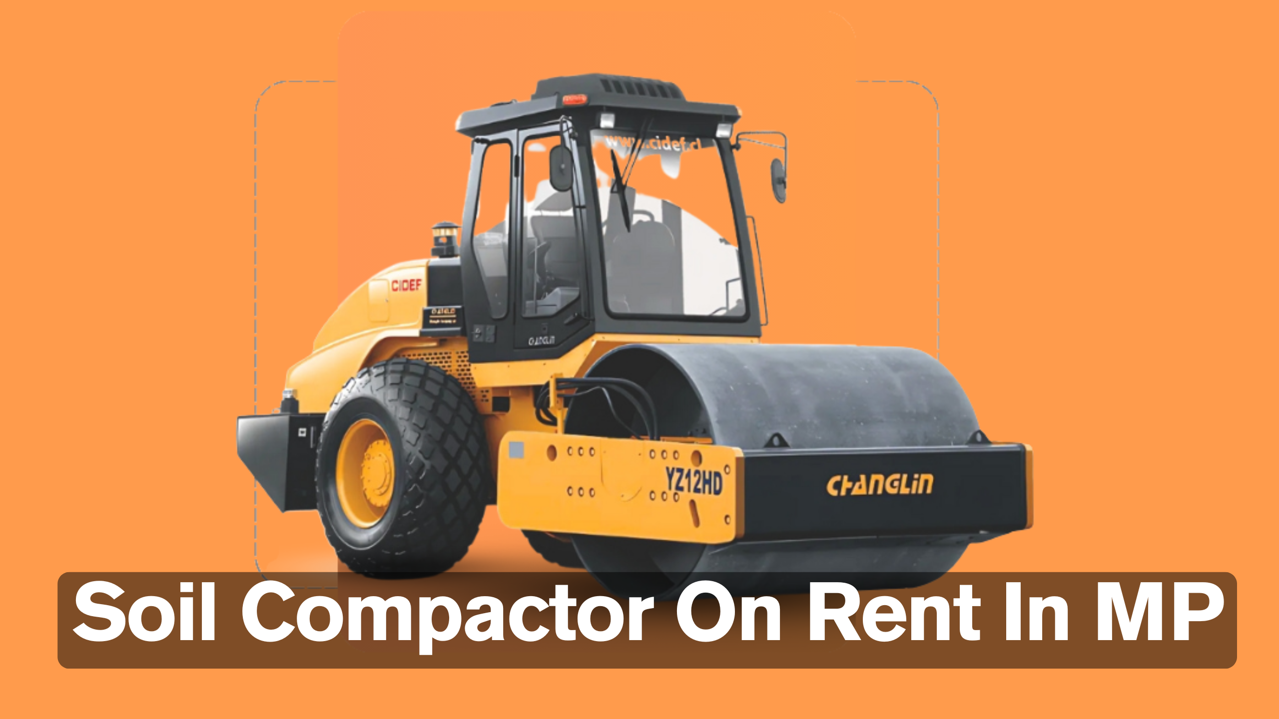 Soil Compactor On Rent In MP | Hire Soil Compactor