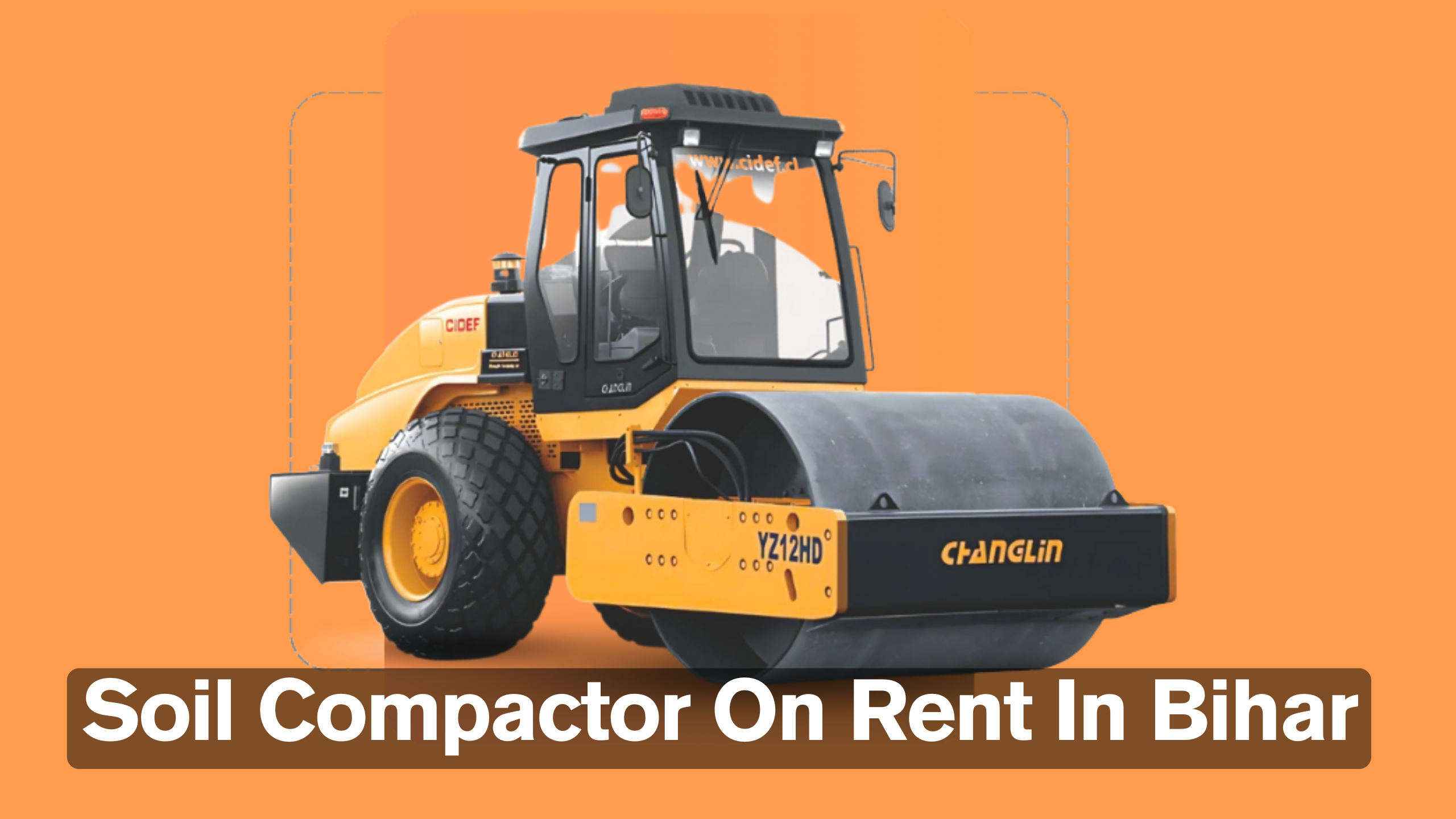 Soil Compactor On Rent In Bihar | Hire Soil Compactor