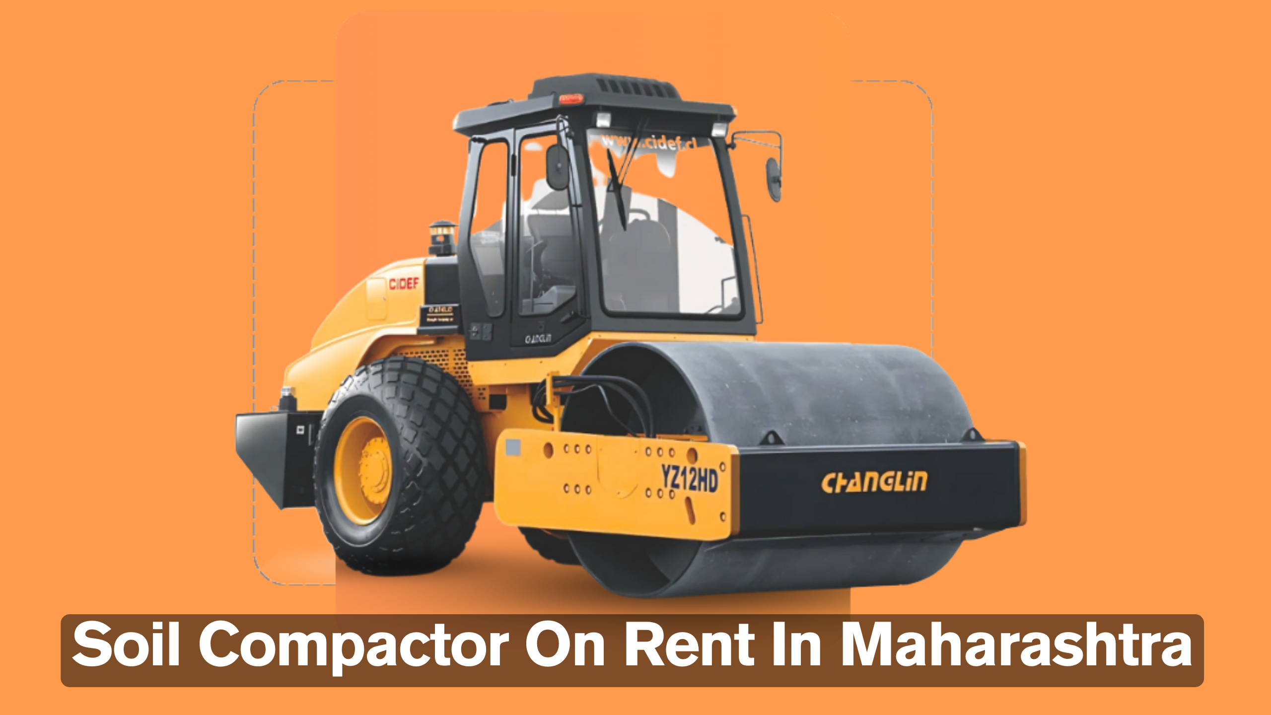 Soil Compactor On Rent In Maharashtra | Hire Soil Compactor