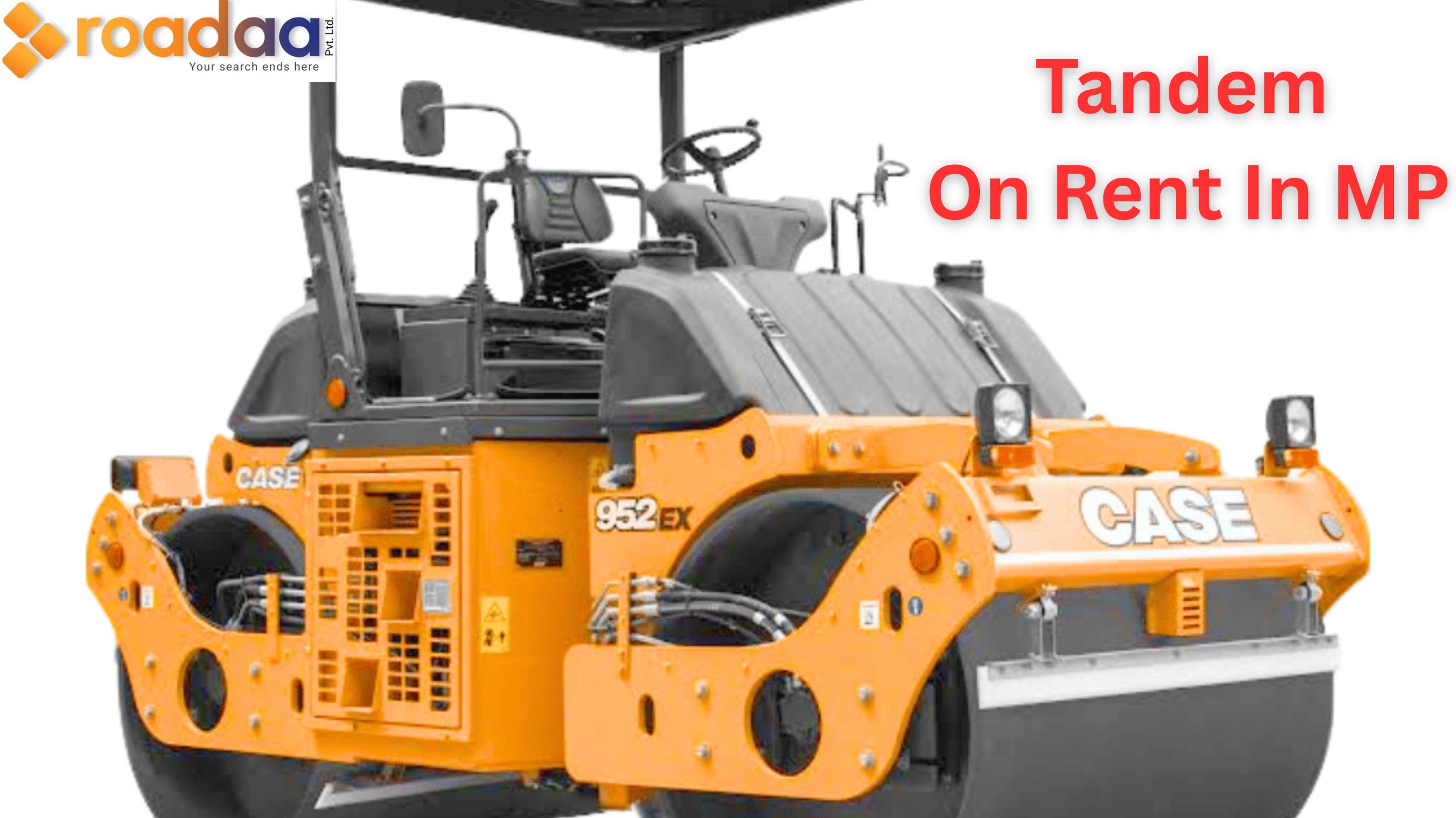 Tandem Roller On Rent In MP | Hire Tandem Roller | Roadaa