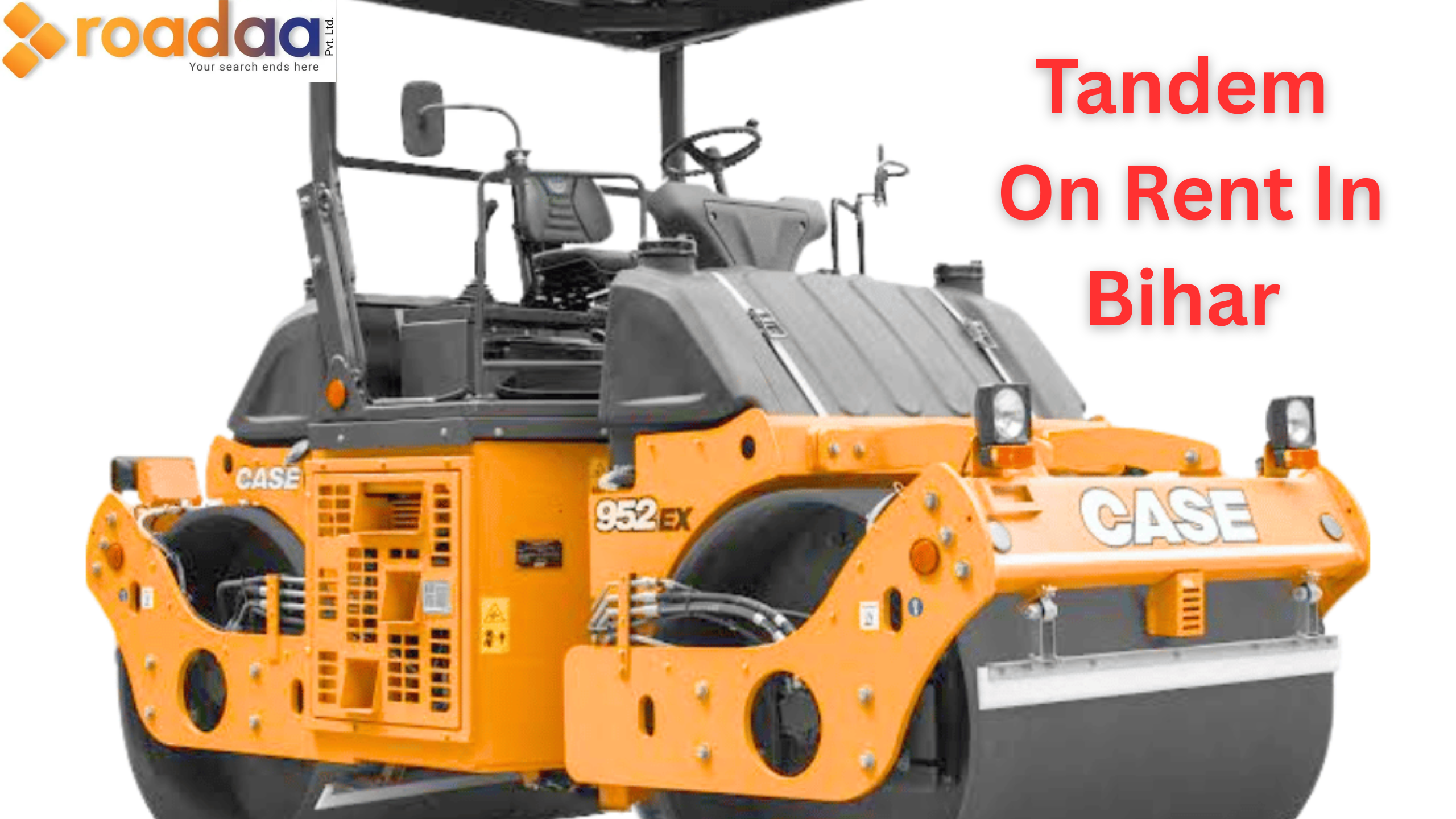 Tandem Roller On Rent In Bihar| Hire Tandem Roller | Roadaa